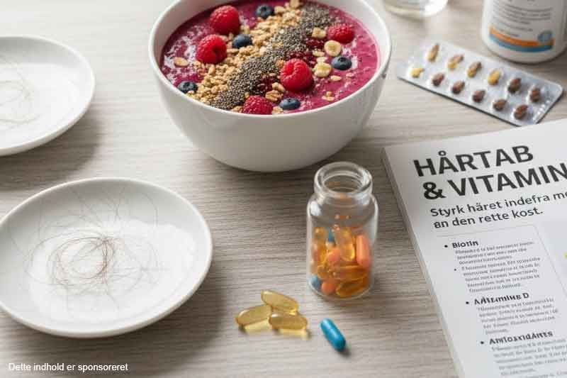 Hårtab og vitaminer